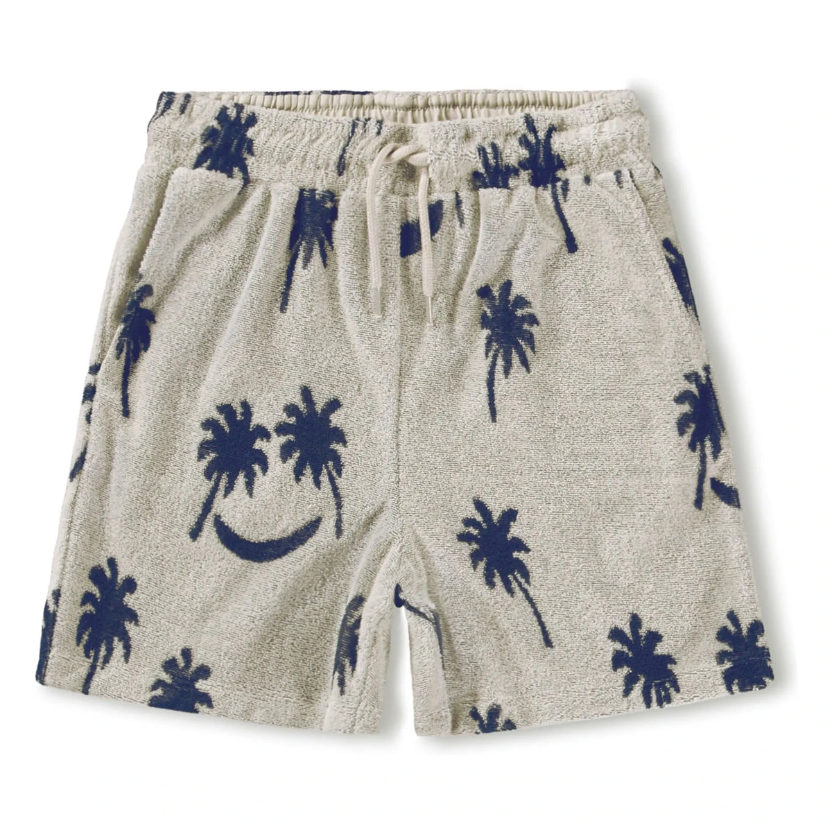 Molo - Pantalón corto de toalla Abay Palm | Gris