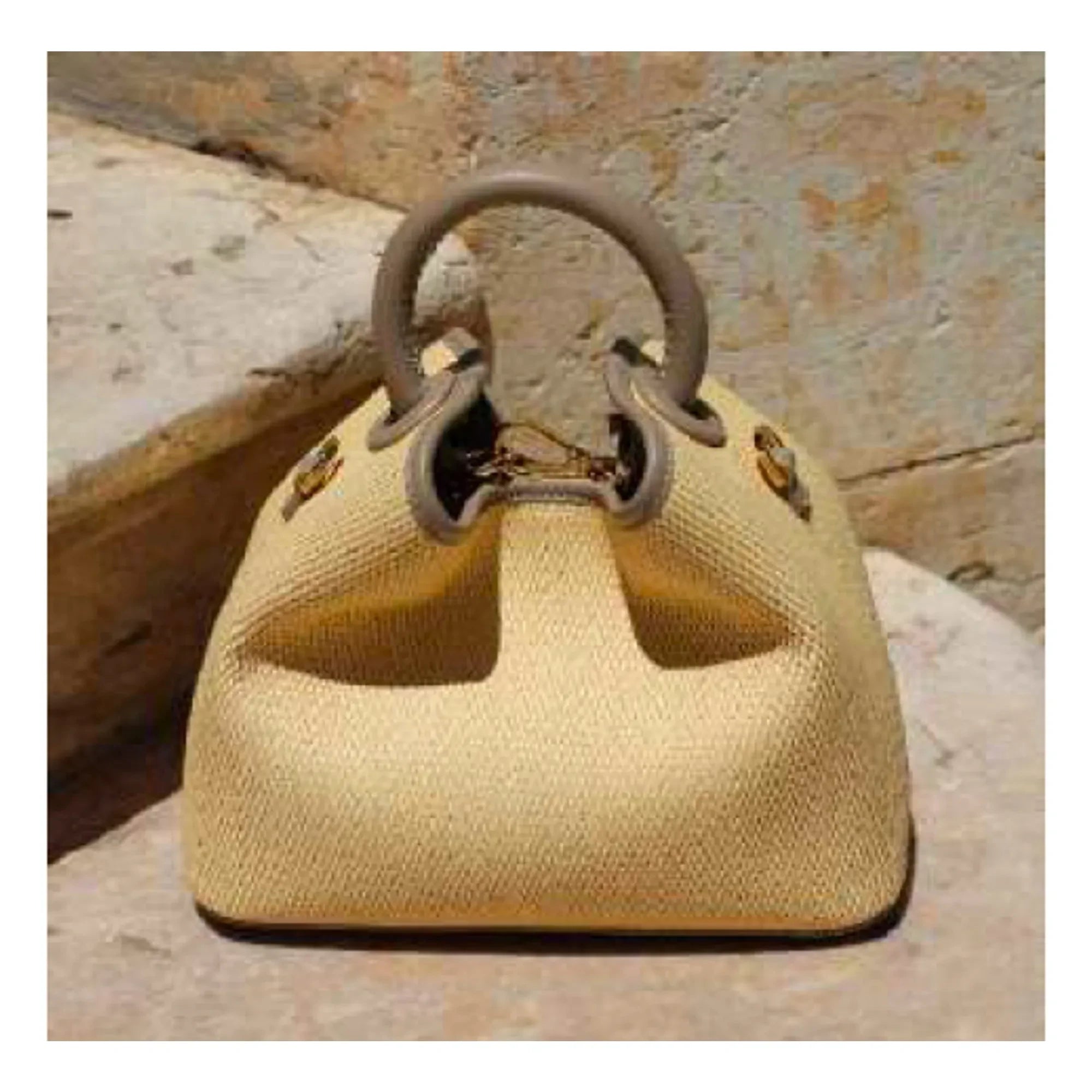 Elleme - Baozi Rafia Bolso | Natural