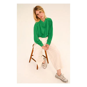 Sacrécoeur - Blusa verde Ella | Verde