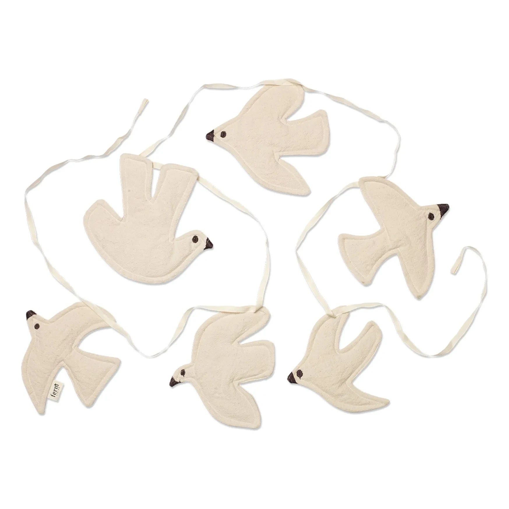 Ferm Living Kids - Guirnalda decorativa Swif Bird | Natural