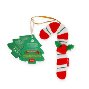 Legami - Adorno de árbol de Navidad de peluche Candy - Oh-Oh-Ohrnaments