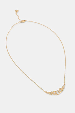 Collar PEACE de latón para mujer de Zadig&Voltaire