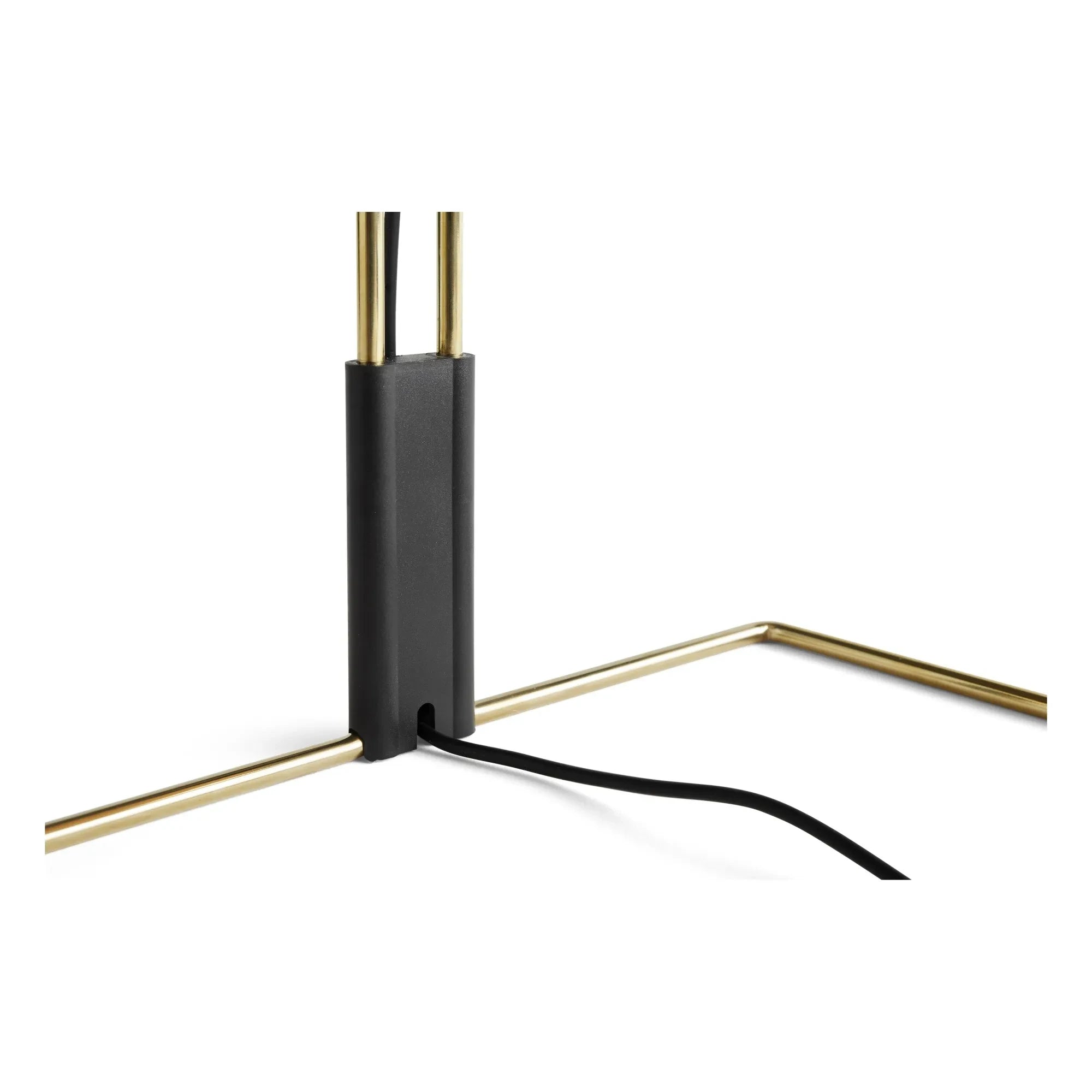 Hay - Matin Table Lamp, Inga Sempé | Verde cromado