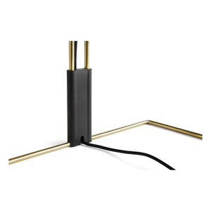 Hay - Matin Table Lamp, Inga Sempé | Verde cromado