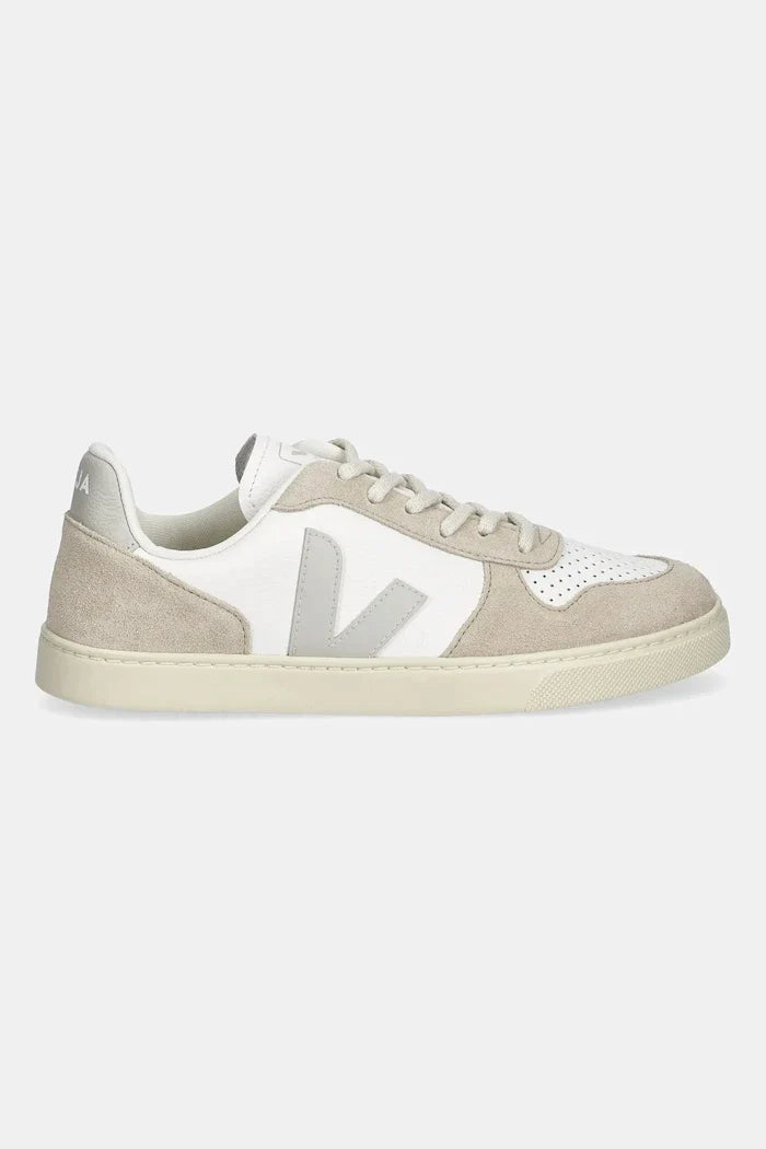 Zapatillas de piel para niño Veja Small V-10 Laces