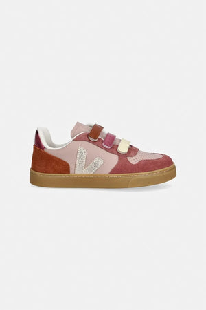 Zapatillas deportivas de piel Veja Small V-10 para niños