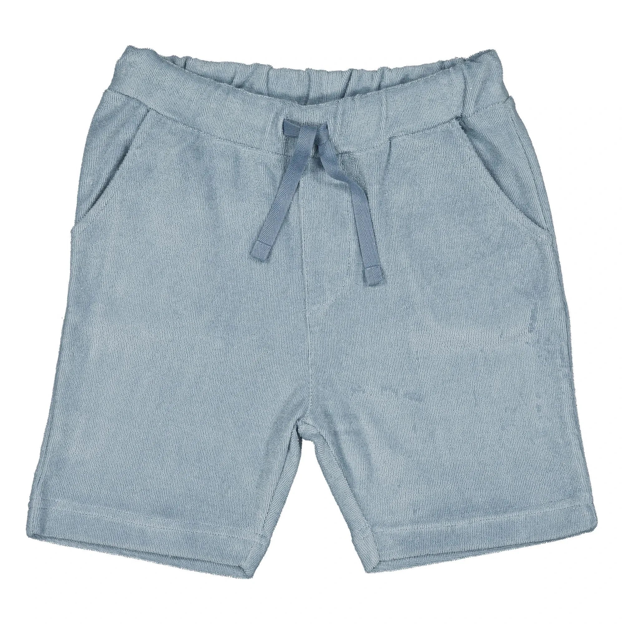 Louis Louise - Pantalones cortos bermudas de rizo Brooklyn | Gris azulado