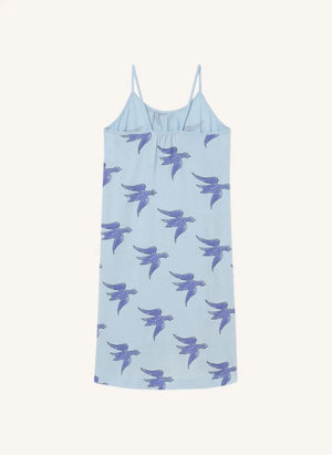 The Animals Observatory - Vestido Gazel Birds | Azul Claro