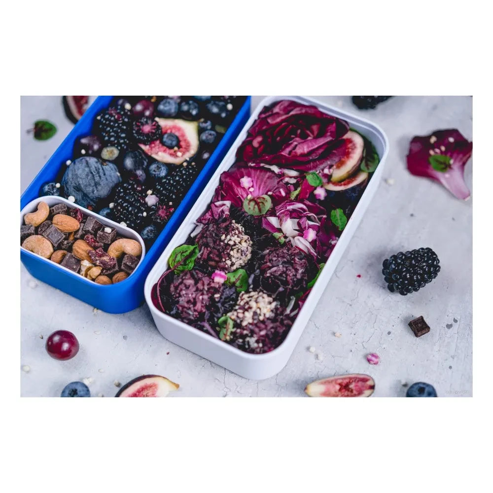 Monbento - MB Original Bento, con 2 Compartimentos Herméticos | Negro