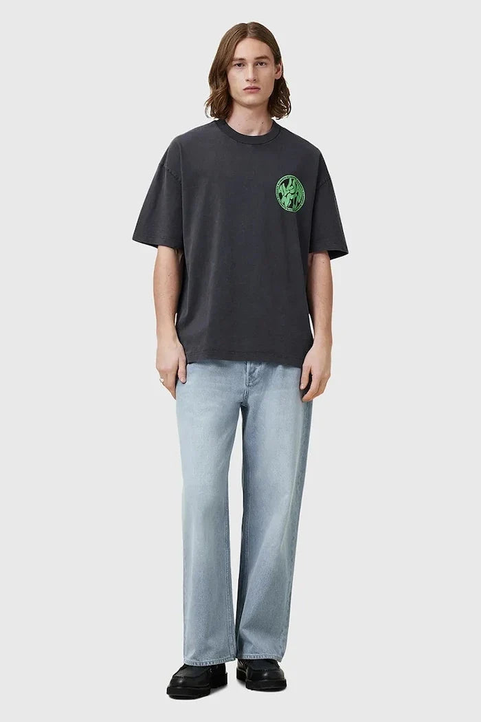 Camiseta de algodón AllSaints DISTORTION