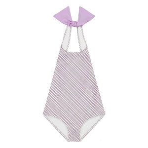 Soor Ploom - Soor Ploom X Canopea Zita Bañador Floral de Fibras Recicladas | Lila
