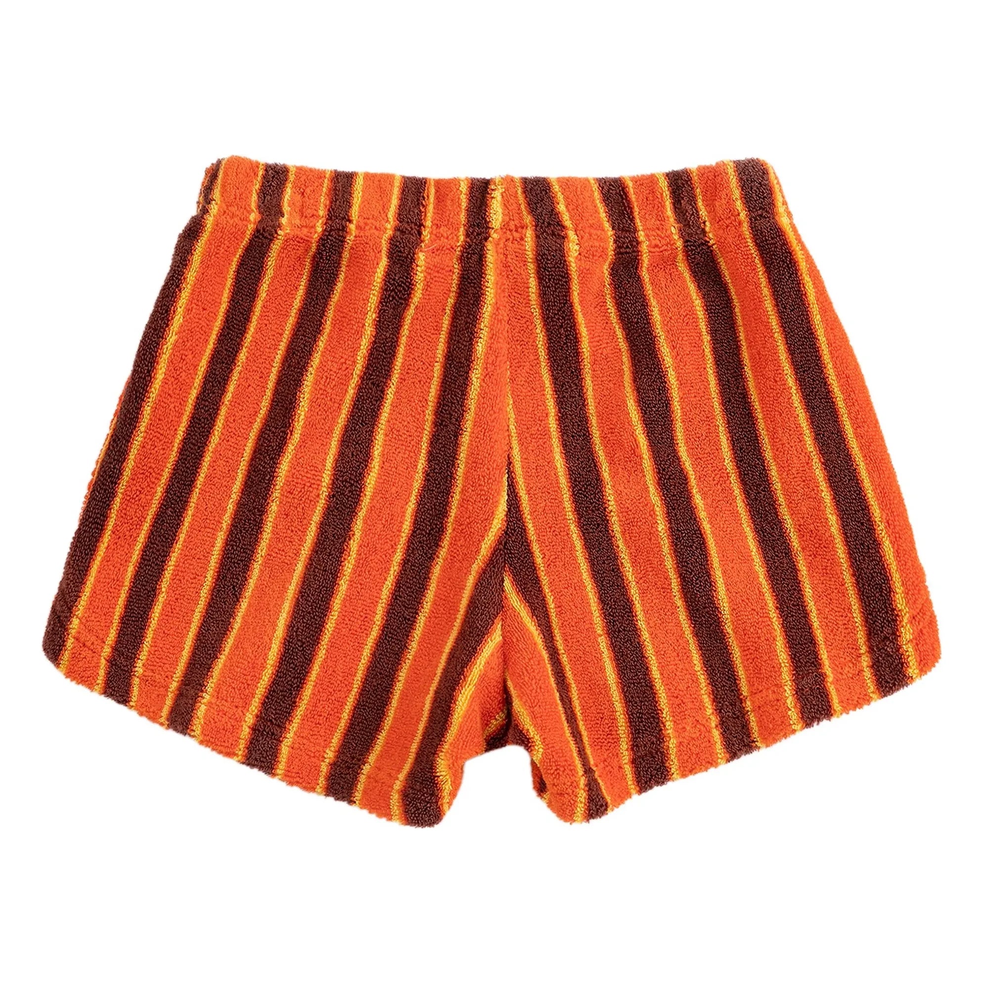 Bobo Choses - Short de bebé a rayas | Naranja