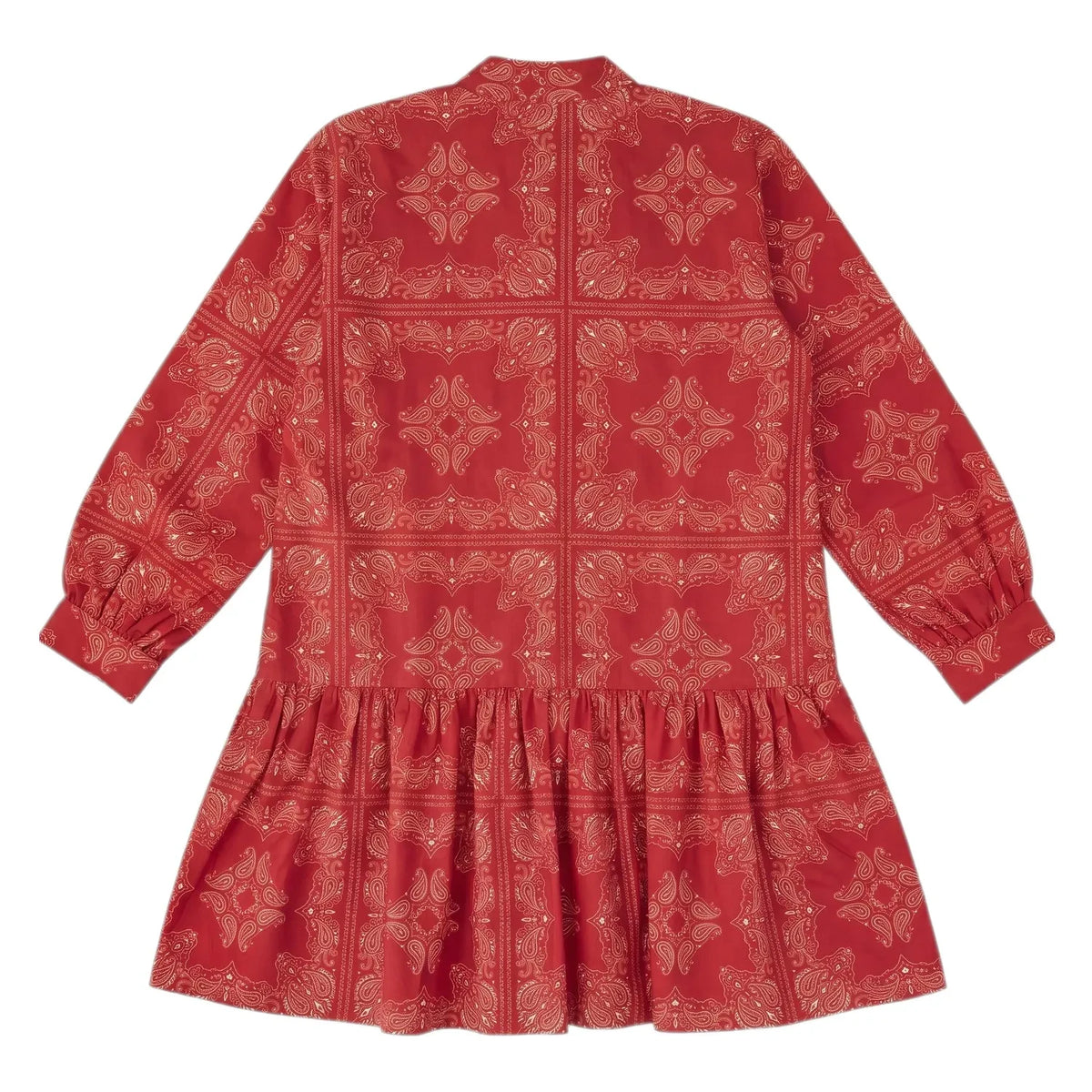 Cien Piezas - Vestido Romy Bandana | Rojo oscuro