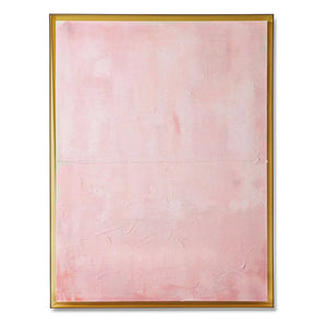 HKliving - Cuadro abstracto Mil capas | Rosa