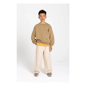 Smallable Kid - Pantalón de pernera ancha Burt | Crema