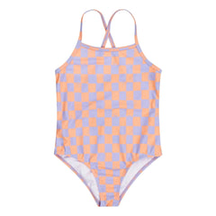 Tumble N'Dry - Bañador Alagoas Damier Fibras Recicladas | Lavanda