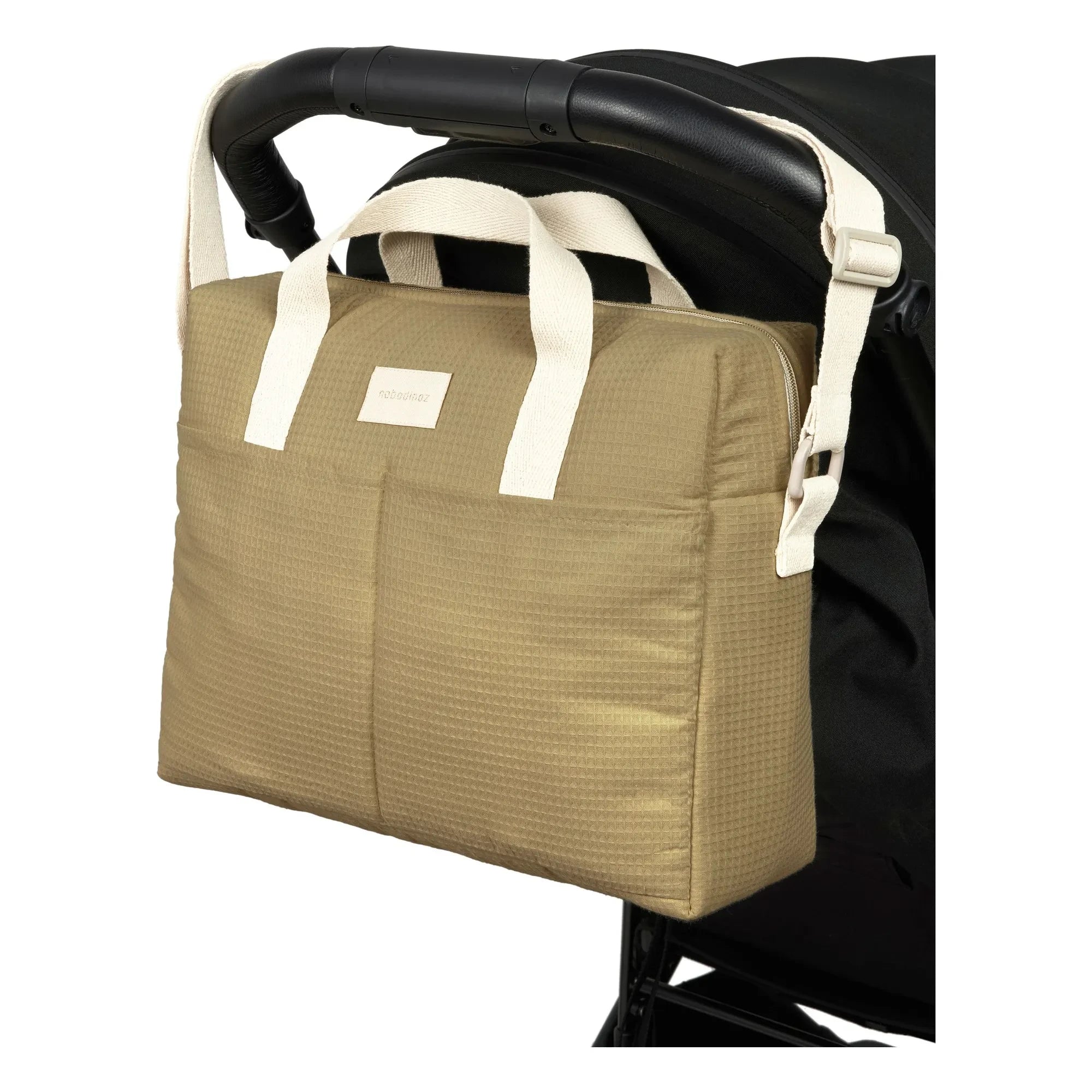 Nobodinoz - Bolso de maternidad impermeable Gala Opera | Oliva