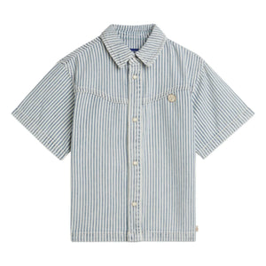 Scotch & Soda - Camisa vaquera de rayas | Azul claro