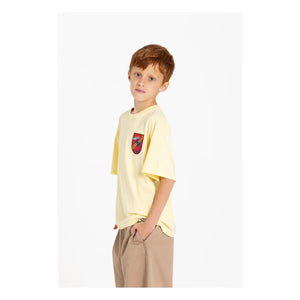 Pan comido - Camiseta King de algodón orgánico | Amarillo limón