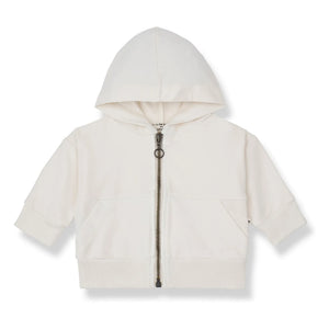1+ in the family - Comarruga Sudadera con Capucha | Blanco