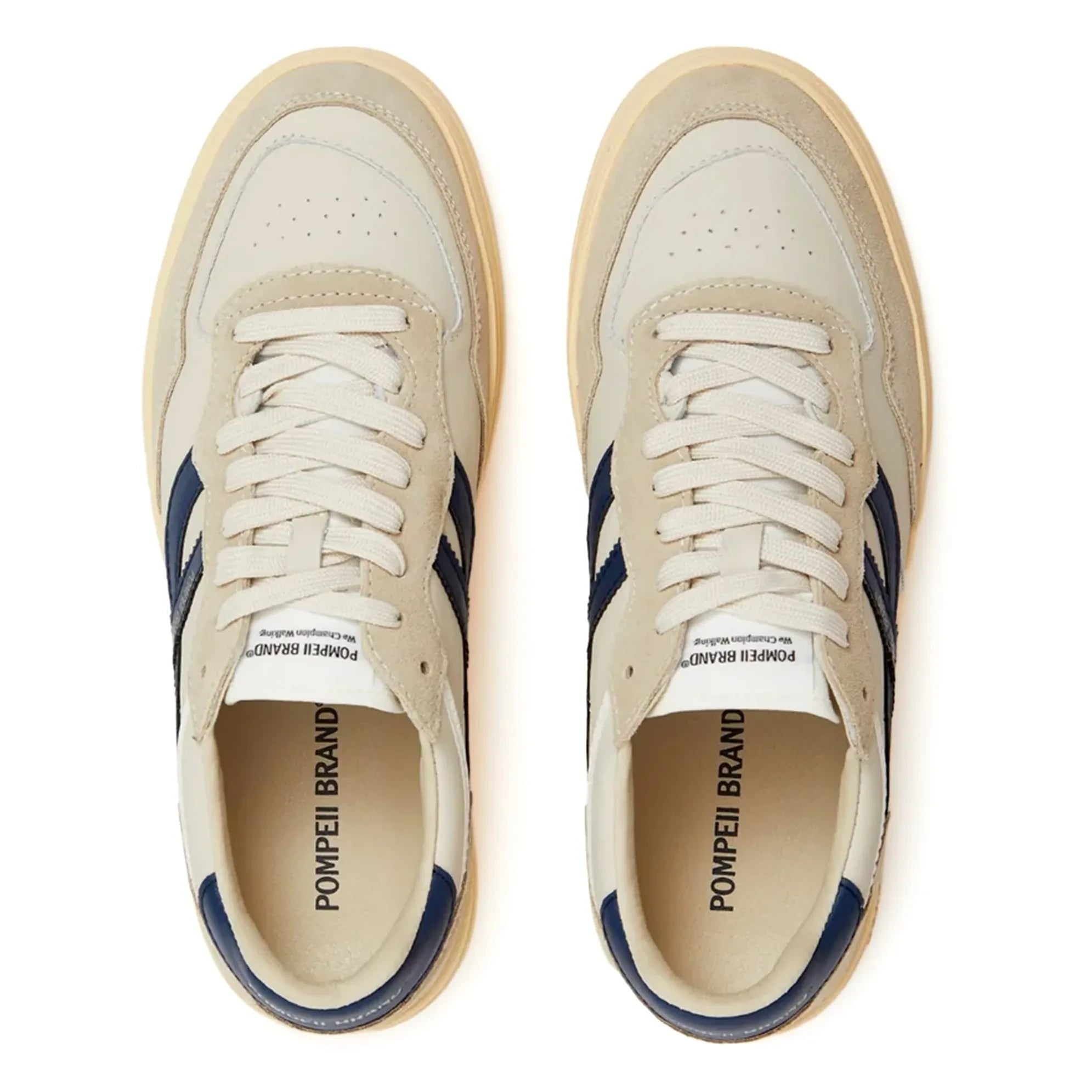 Pompeii - Zapatillas deportivas de piel Pippa | Crudo