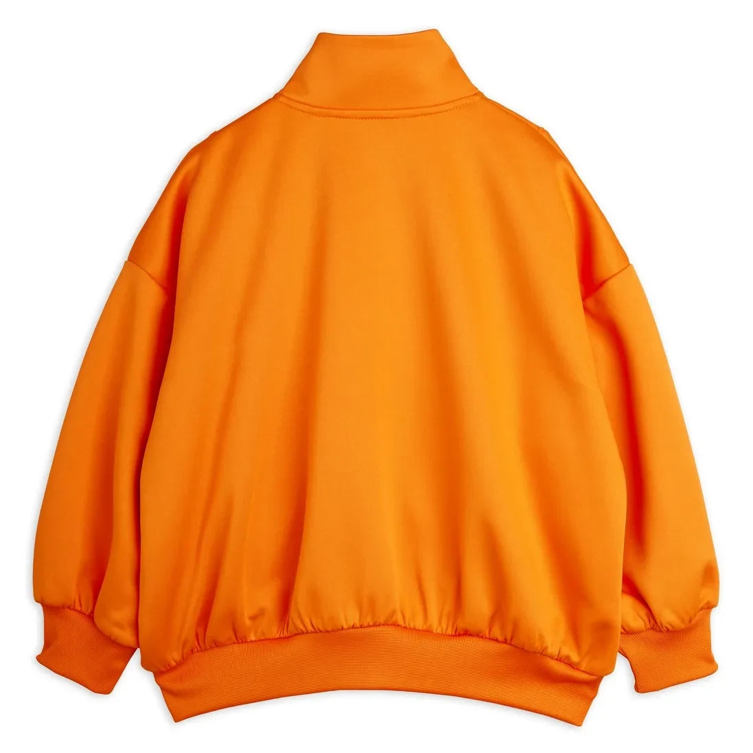 Mini Rodini - Sport Fermuarlı Sweatshirt Geri Dönüştürülmüş Lifler | Turuncu