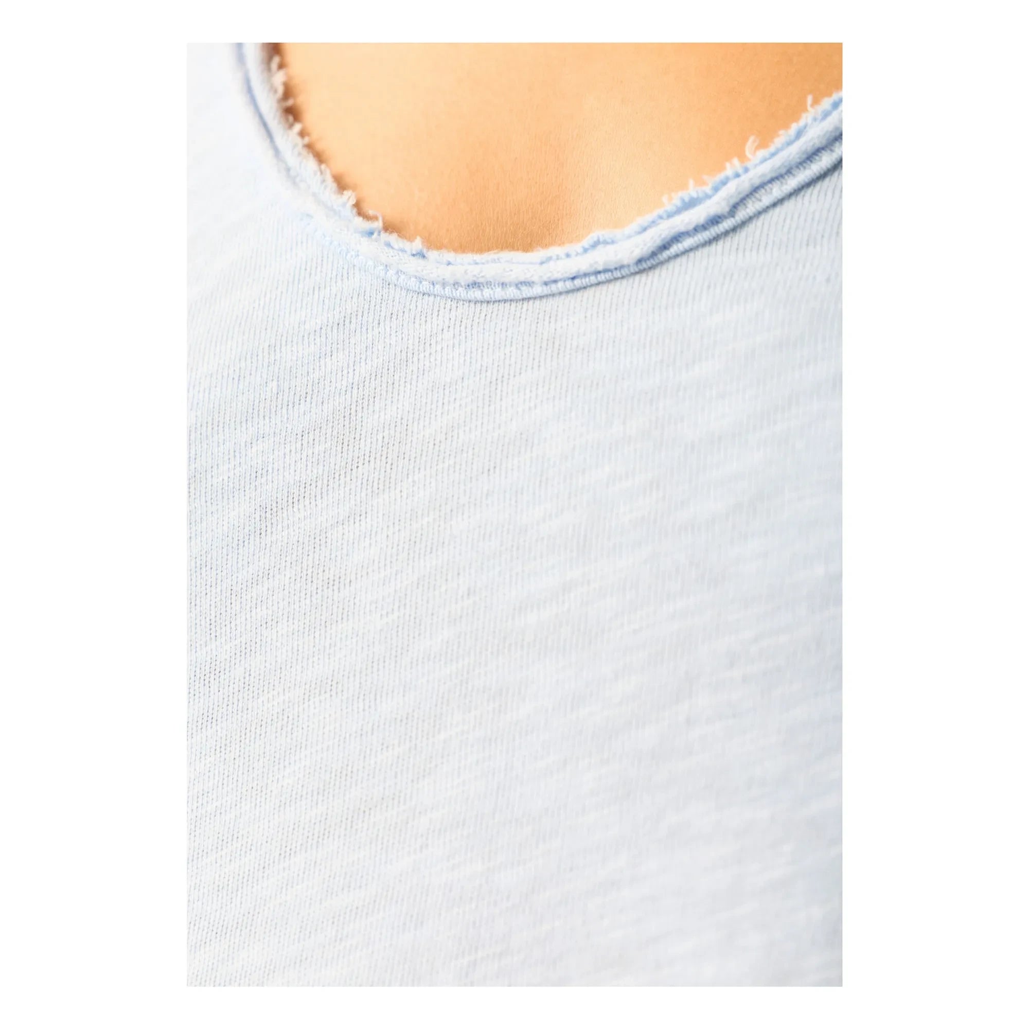 American Vintage - Camiseta de algodón Sonoma | Azul claro