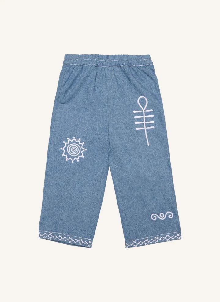 SISSEL EDELBO - Jean Oda - Colección infantil | Azul claro