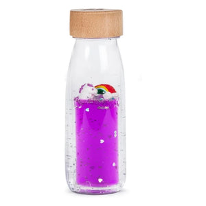 Petit Boum - Botella sensorial Arcoíris