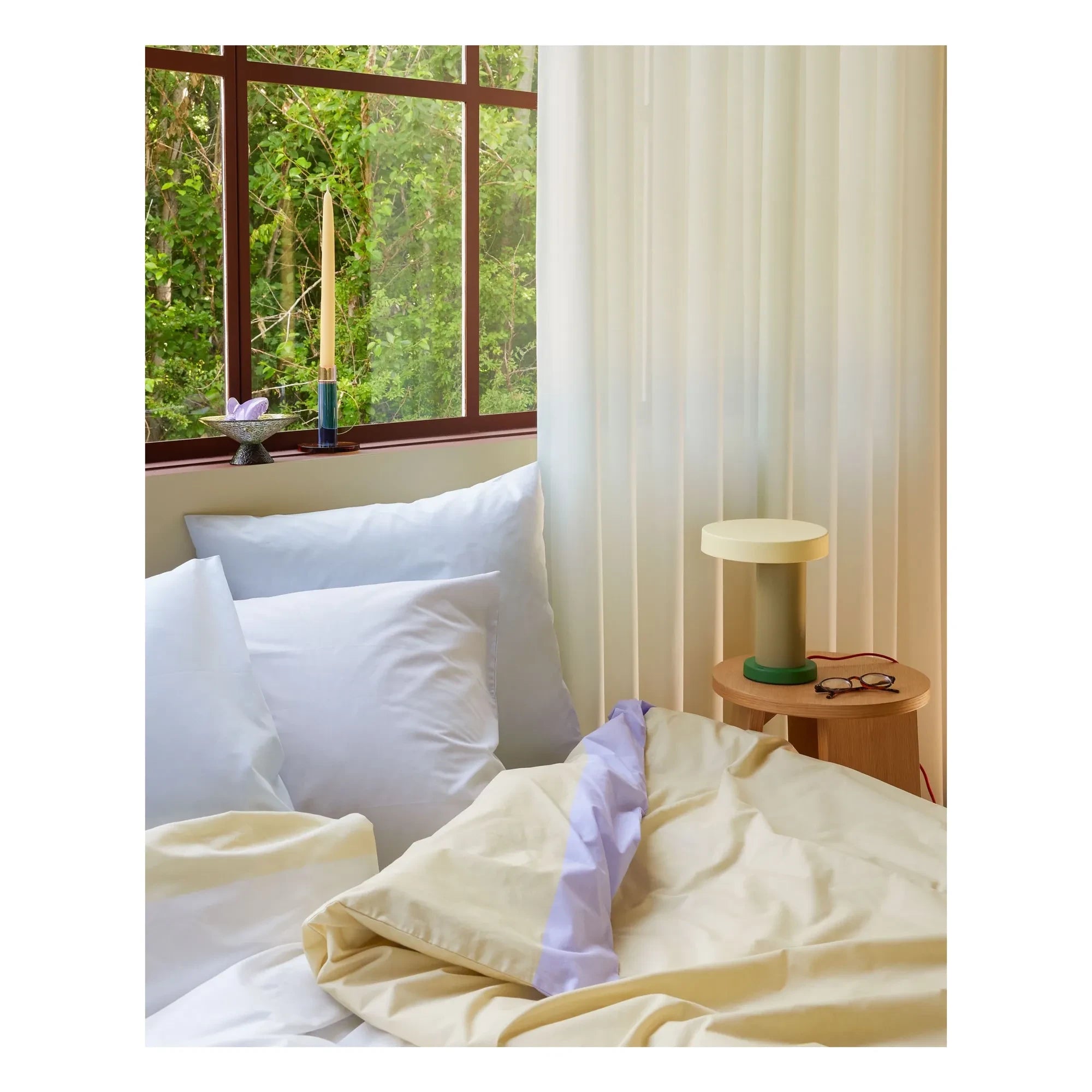 Hübsch - Lámpara de mesa Magic | Beige