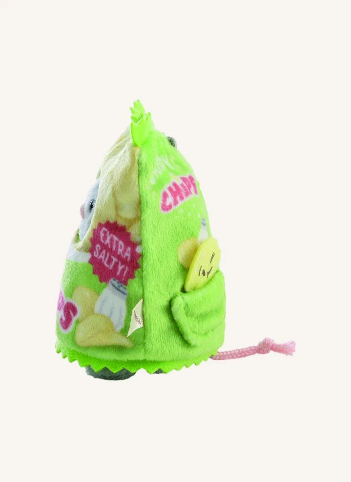 Nici - Juguete de Peluche Nibbli con Disfraz de Patatas Fritas | Gris