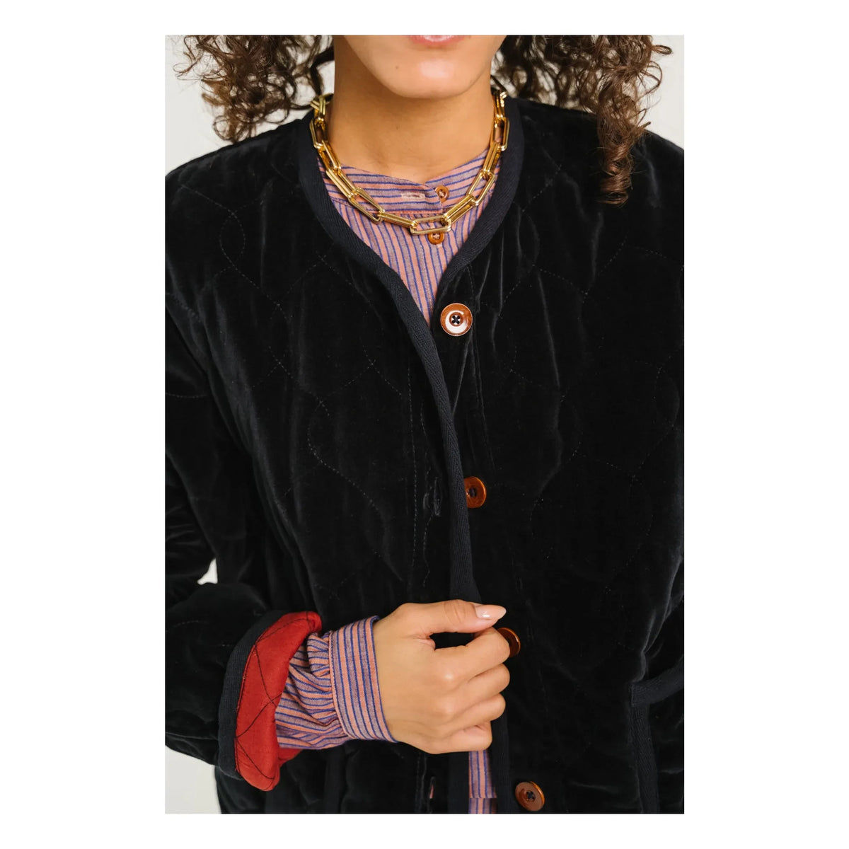 Sacrécoeur - Baya Chaqueta Acolchada | Azul