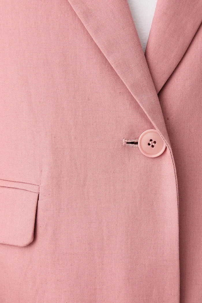 Chaqueta ORCHE de lino con mezcla de Weekend Max Mara para mujer con un botón