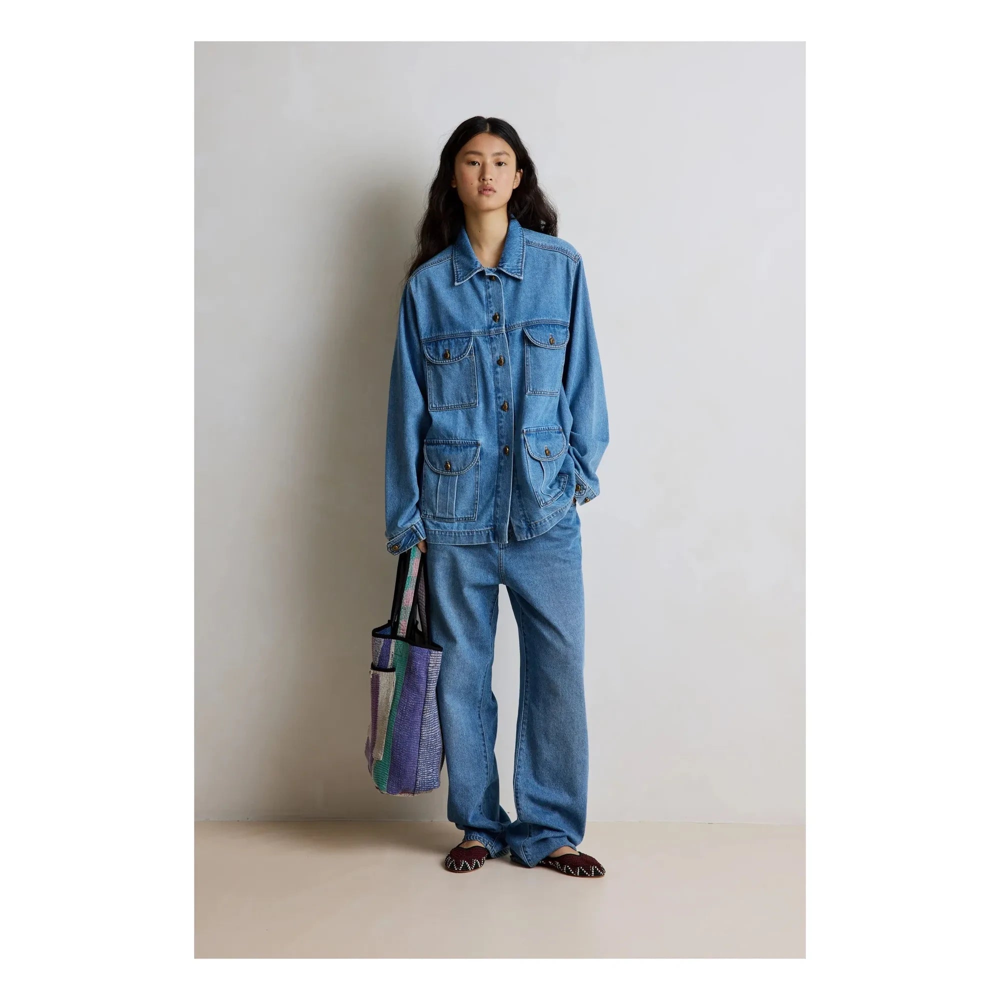 Hod - Vaqueros Lolita de Algodón Orgánico | Azul