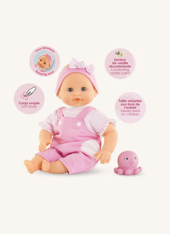 Corolle - Mi Primer Muñeca - Océane Bebé Baño | Rosa