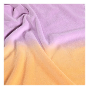 Poncho de playa bicolor Molo | Morado
