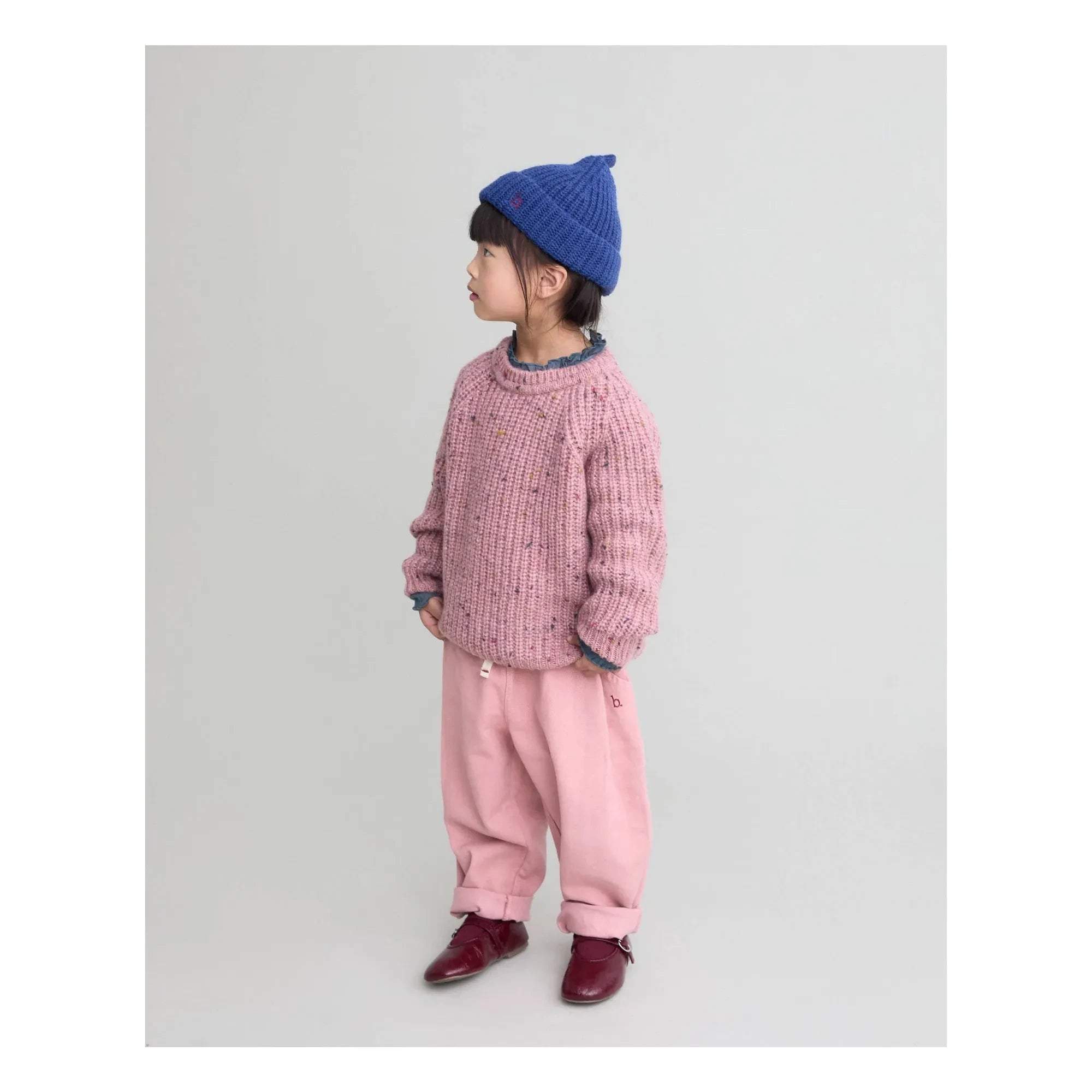 Búho - Drill Girly Kordonlu Pantolon | Pembe