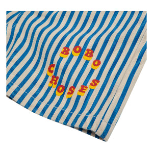 Bobo Choses - Pantalón corto a rayas | Azul marino