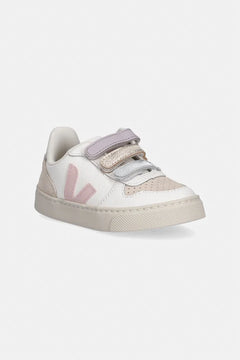 Zapatillas deportivas de cuero Veja Small V-10 para niños
