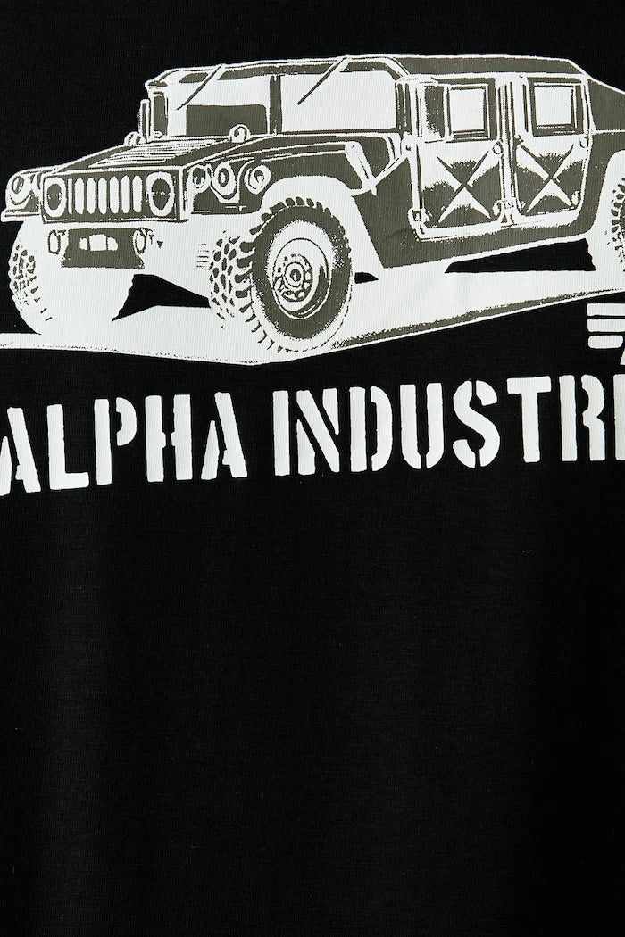 Camiseta Humvee de algodón para hombre Alpha Industries