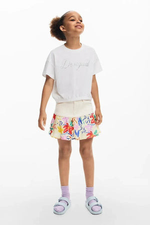 Camiseta de algodón para niños Desigual