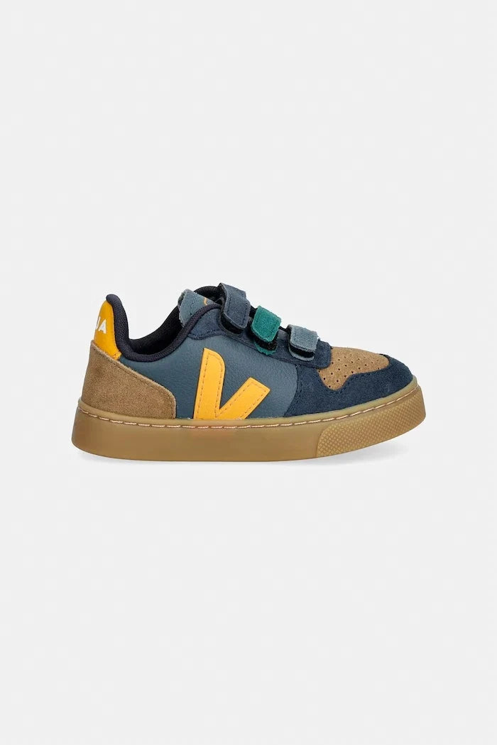 Zapatillas deportivas de piel Veja Small V-10 para niño