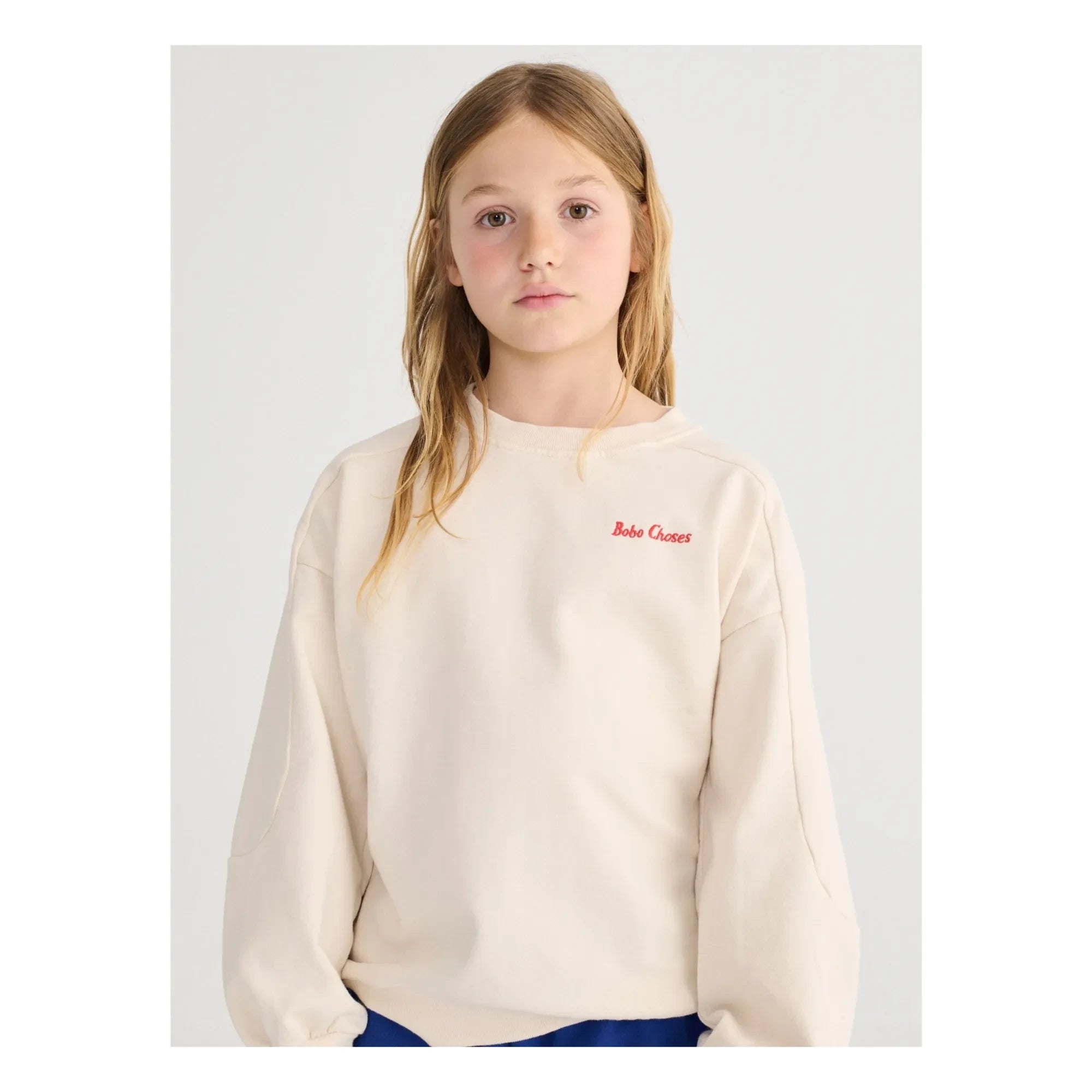 Bobo Choses - Sudadera Niche Algodón Orgánico | Blanco