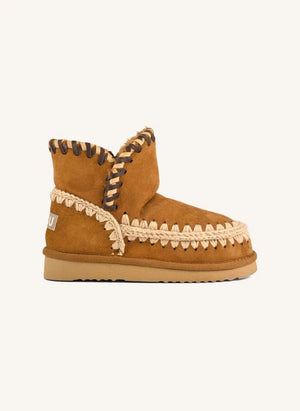 Mou - Botas Eskimo con costura | Cognac