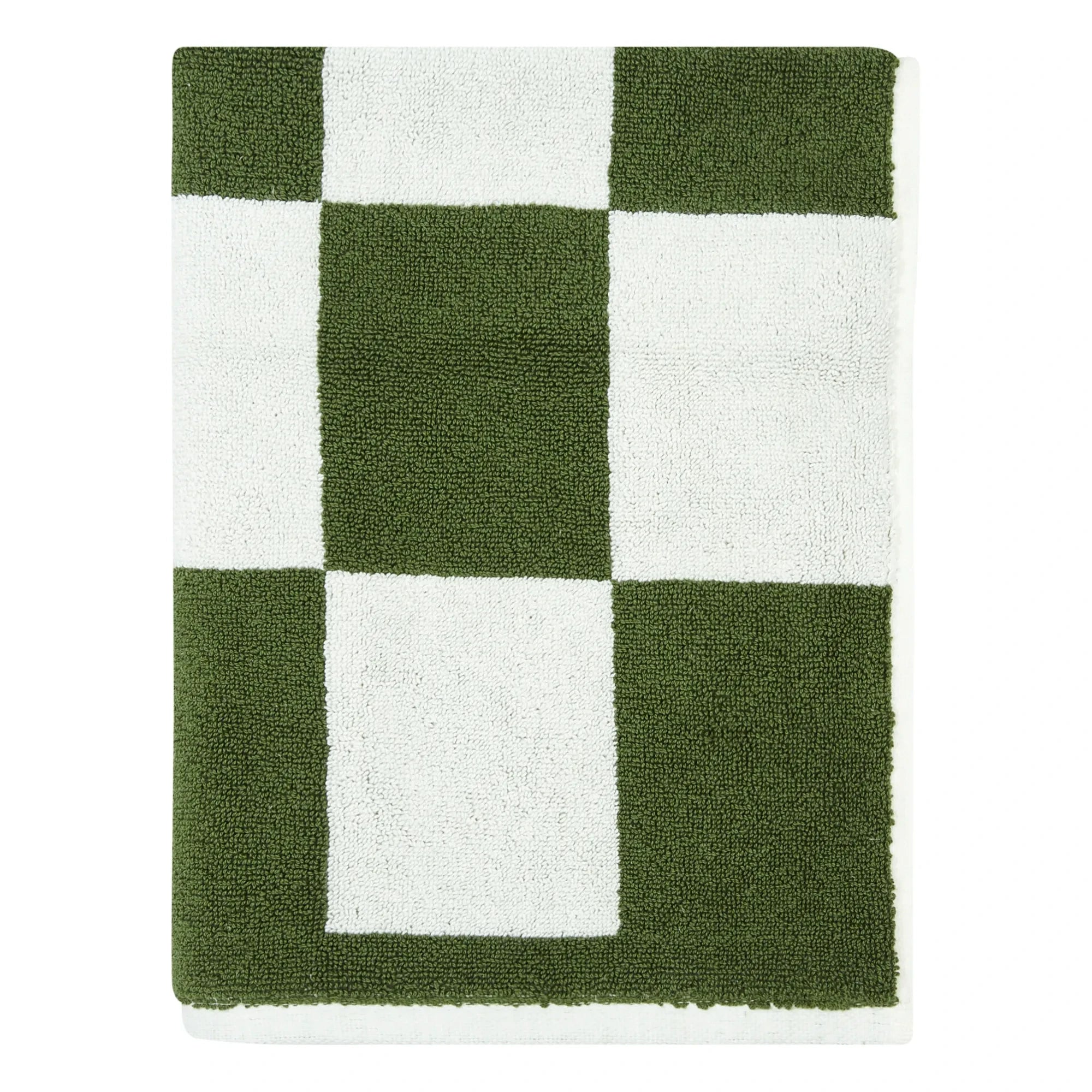 Hay - Alfombra de baño de rizo | Verde matcha