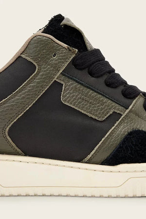 AllSaints Regan Plus Zapatillas Bajas de Cuero