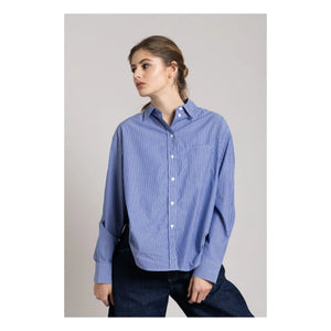 Smallable Mujer - Camisa Kanel Rayada | Azul