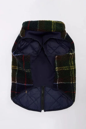 Abrigo para perro Barbour Field de doble cara