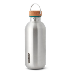 Black + Blum - Botella de agua de acero inoxidable - 600 ml | Azul