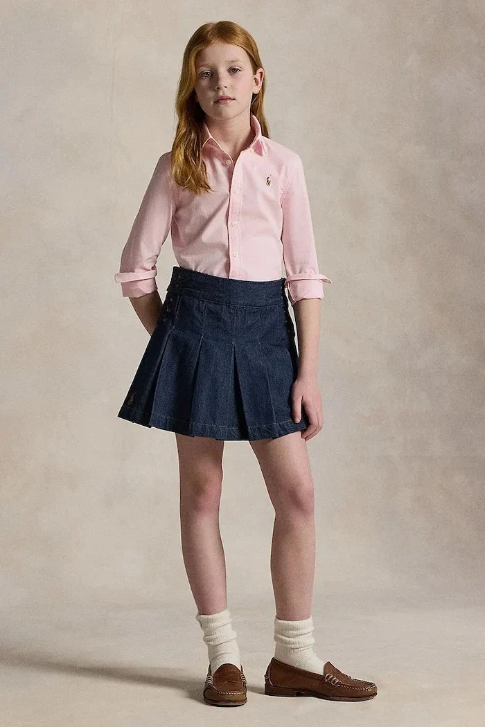 Camisa de algodón para niños Polo Ralph Lauren